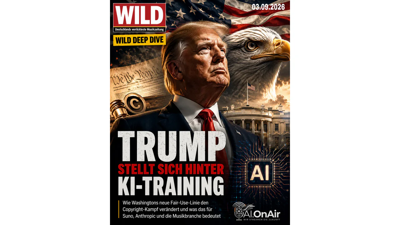 TRUMP STÄRKT KI-FIRMEN IM COPYRIGHT-KAMPF