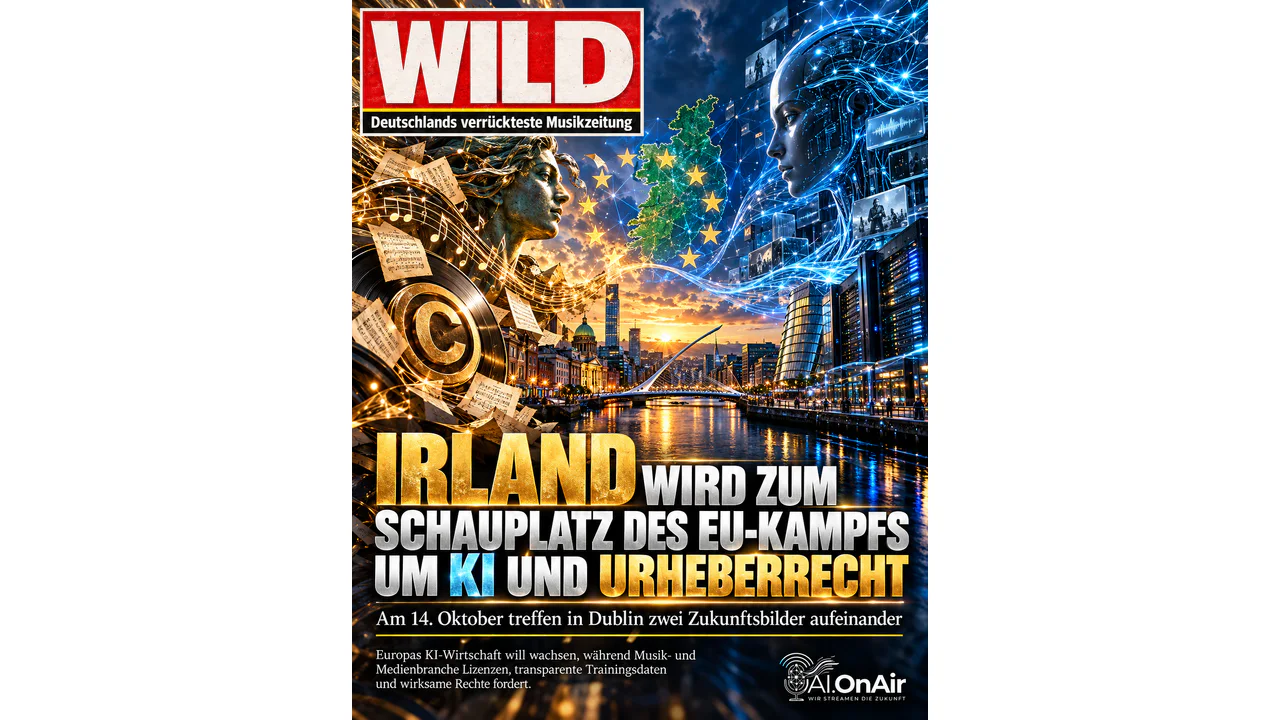IRLAND WIRD ZUM SCHAUPLATZ DES EU-KAMPFS UM KI UND URHEBERRECHT