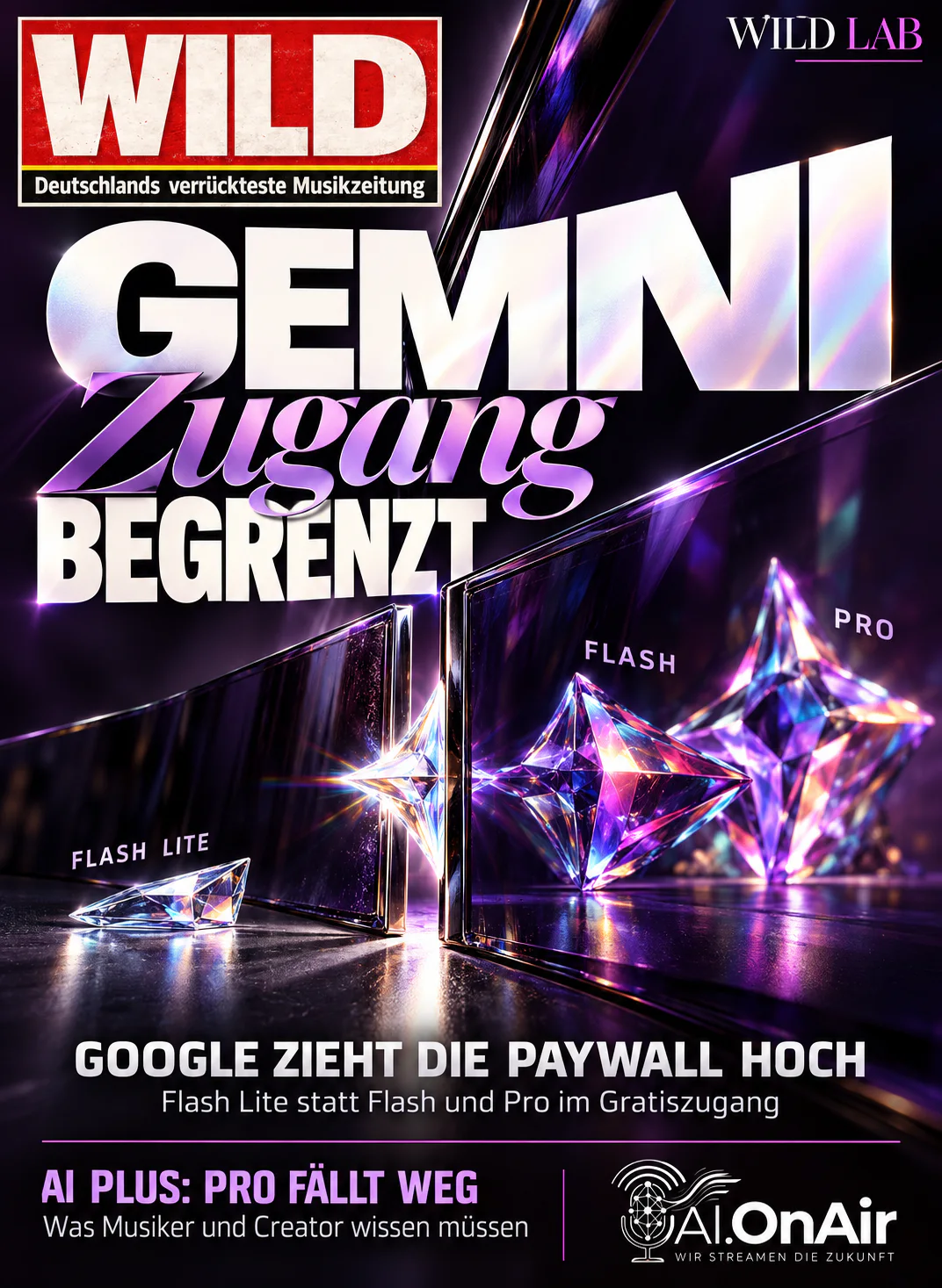 GOOGLE BESCHRÄNKT DEN GEMINI-GRATISZUGANG: WAS SICH FÜR CREATOR ÄNDERT