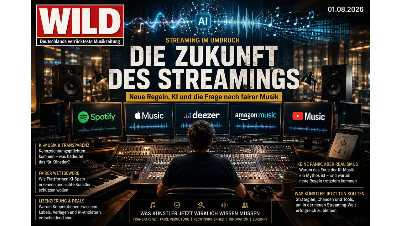 KI-Musik vor dem Aus? Nein. Aber die Streamingwelt bekommt neue Regeln