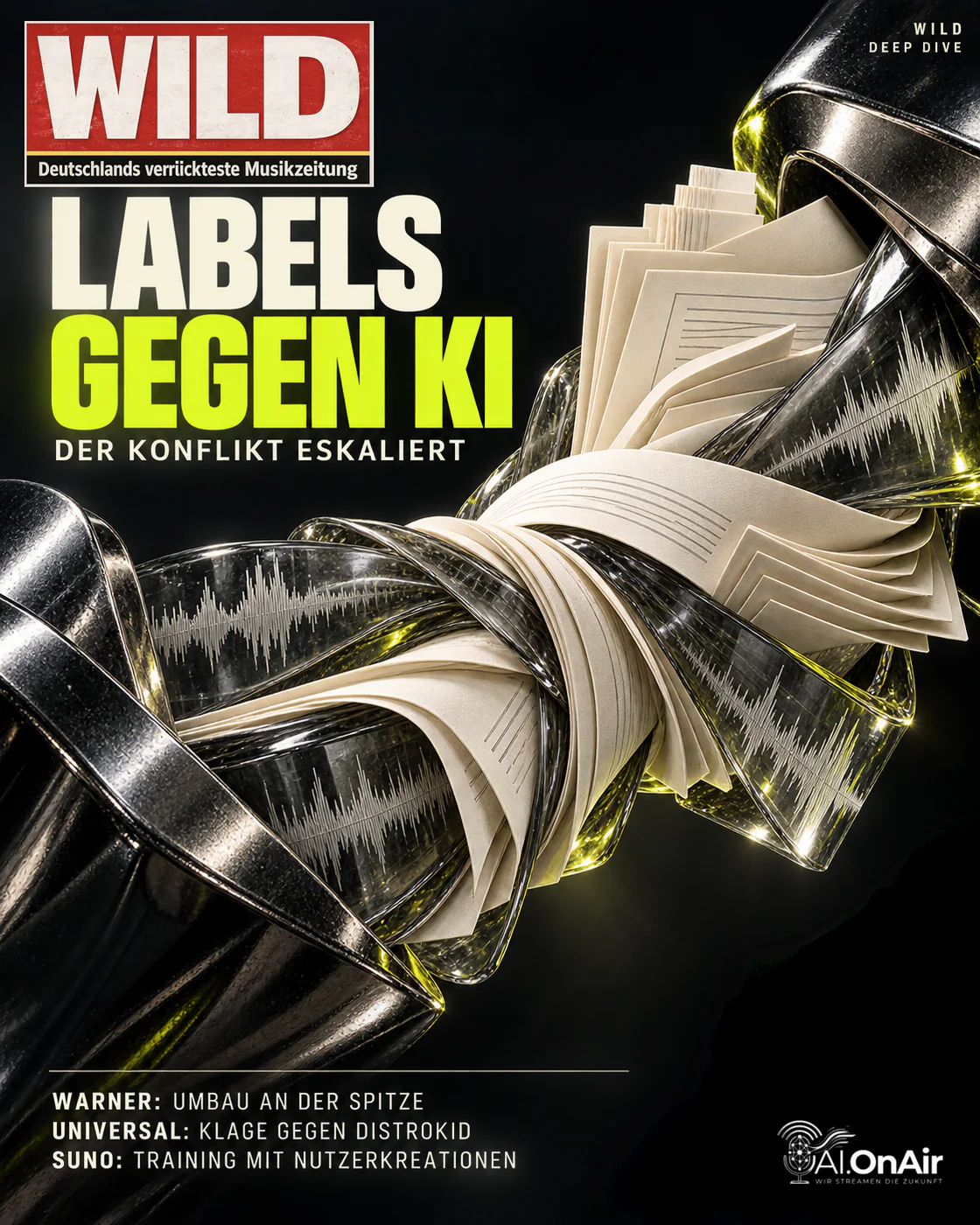 Krieg der Label gegen KI-Plattformen eskaliert