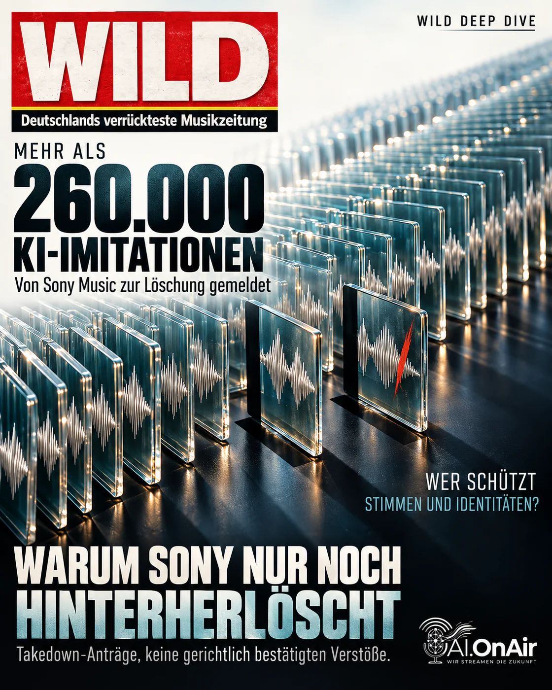 260.000 KI-IMITATIONEN: WARUM SELBST SONY NUR NOCH HINTERHERLÖSCHT