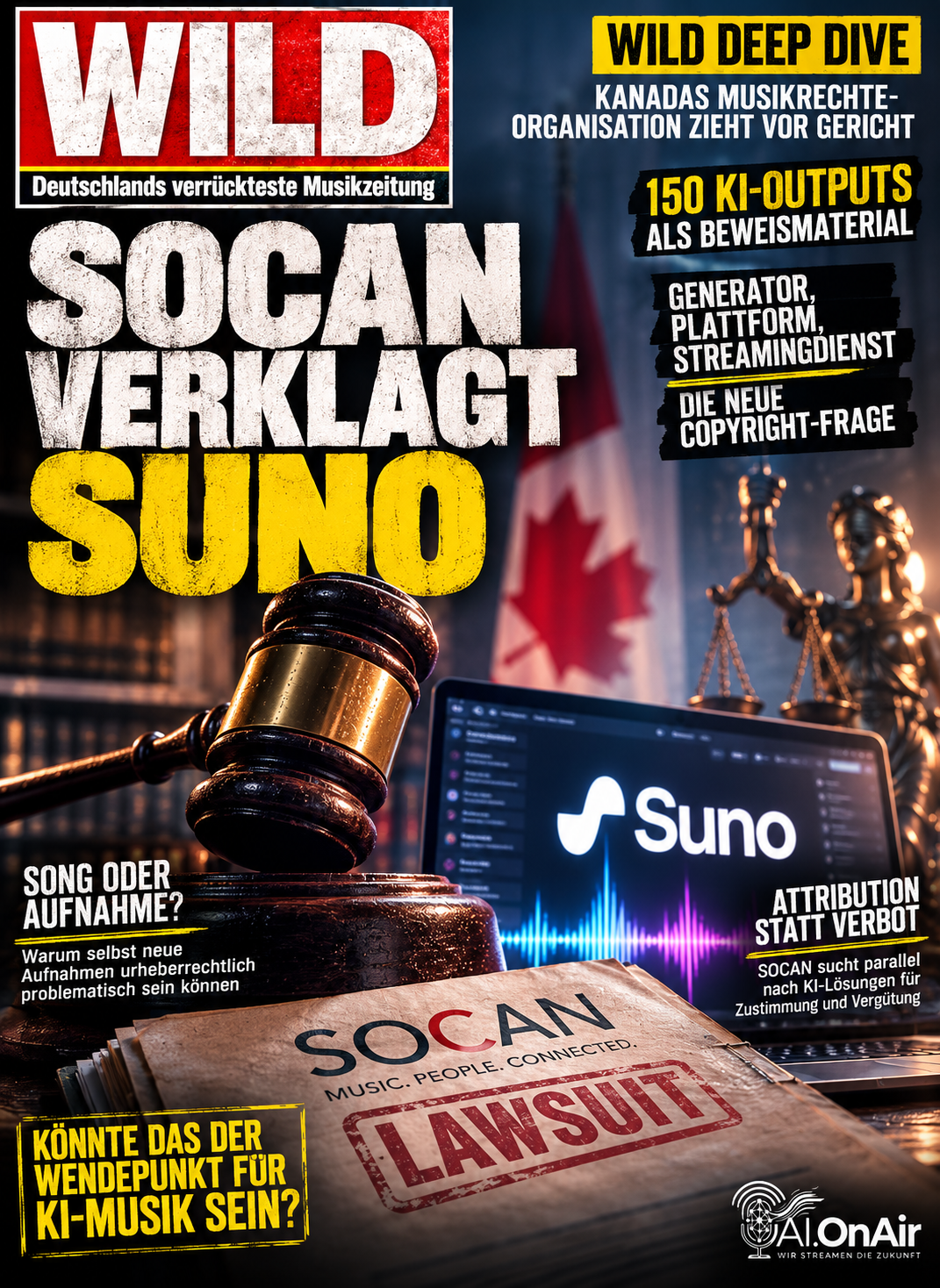 SUNO IST NICHT NUR DER GENERATOR, SONDERN AUCH DER STREAMINGDIENST