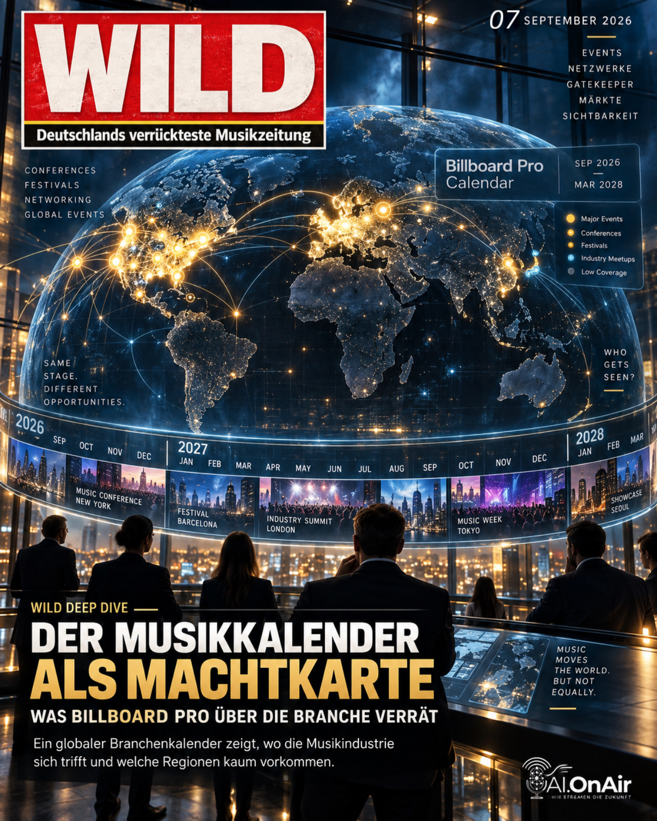 Der Musikkalender als Machtkarte: Was Billboard Pro über die Branche verrät